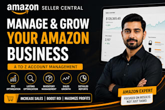 amazon account manager, amazon expert, amazon fba fbm