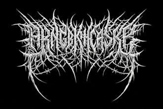 design a heavy metal logo