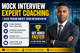 conduct a professional mock interview and provide expert interview coaching