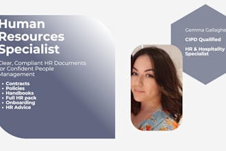 provide expert HR support