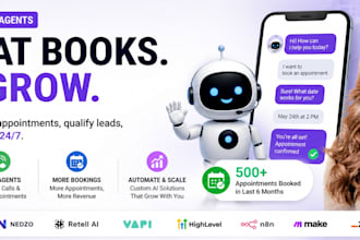 create custom ai automations, ai bot or voice ai bot for you