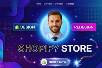 build shopify dropshipping website redesign shopify store revamp shopify clone