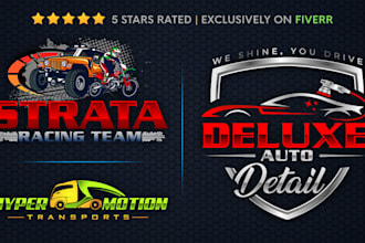 design pro level automotive business logo