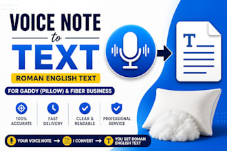turn your voice notes into clean roman english text