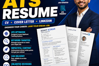write ats resume for data scientist, software developer, ai engineer