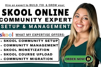 setup and automate your skool community for engagement course migration