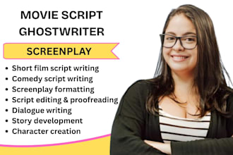 write movie script screenplay film script screenwriting short film comedy script