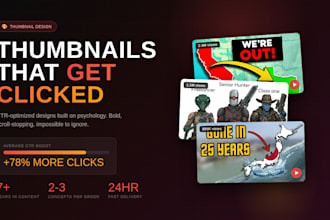 design a click worthy youtube thumbnail that gets views