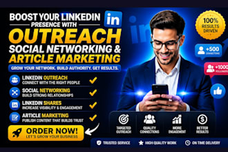 boost your linkedin presence with outreach social networking article marketing