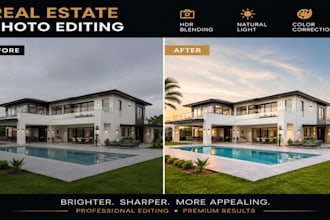 edit real estate photos with flambient and hdr blending