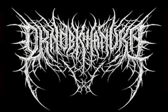 design a metal band logo