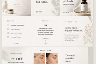 desing minimalist instagram templates in canva