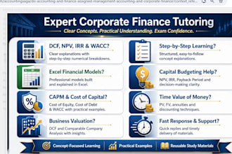 do accounting and finance assigned, management accounting