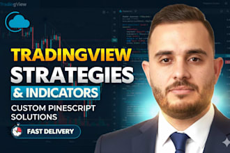 create any tradingview indicator or strategy in pinescript