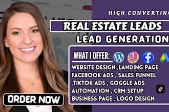 real estate wholesale lead generation for motivated seller and realtor leads