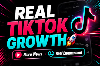 manage tiktok marketing and promotion for organic follower growth