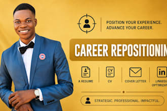 do professional ats resume writing, cover letter, linkedin, personal website