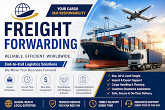 provide freight forwarding and logistics support services