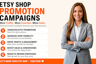 do etsy shop promotion campaigns to boost etsy sales