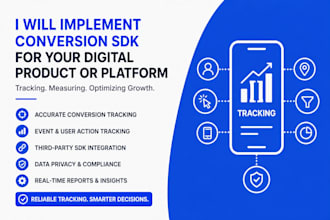 implement conversion tracking sdk and analytics for your app