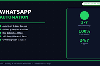 setup whatsapp business automation and lead follow up using n8n
