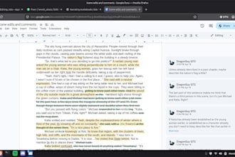 line edit your book for clarity, flow, and immersive prose