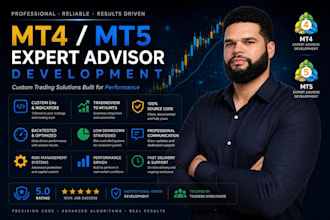 develop custom mt4 mt5 expert advisors and trading bots