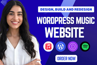 music website redesign wordpress website wordpress website design elementor