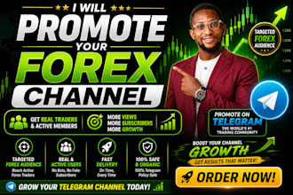 do forex channel promotion, forex telegram marketing, telegram forex promotion