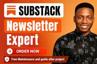 substack setup design substack newsletter template manage substack post
