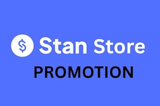 do stan store promotion marketing and grow your stan store organically