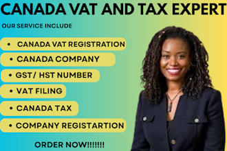 do canada company registration with the fcr, register vat, canada tax filing, t1