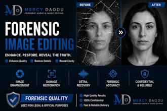 forensic image editing, enhancement photo restoration digital forensic image