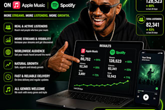 boost your music on apple music and spotify organically