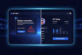 build nft minting website with smart contract and web3 wallet