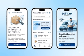 develop courier delivery app, logistics app, on demand delivery app