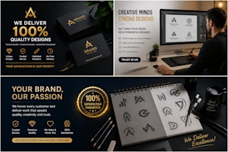 design a professional and modern logo for your brand