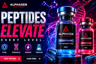 build biotech website peptide website sarms peptide research peptide store