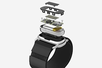 design wearable pcb with nrf ble for fitness trackers smartwatches health device