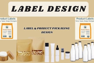 do label design product label branded labels packaging label