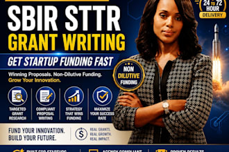 sbir sttr grant writing for startup funding and small business grants