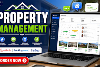 manage your property listings and tenant communication
