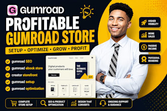 do a profitable gumroad store, gumroad storefront, gumroad ebook store