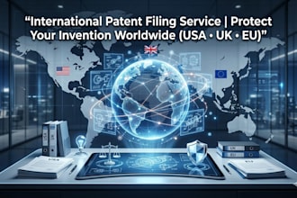 do patent filing service uspto ukipo and euipo patent application legal drafting