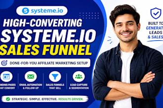 build a high converting systeme io sales funnel for affiliate marketing