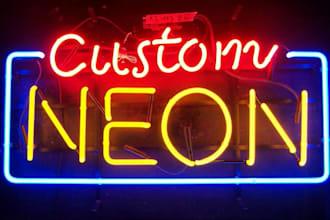 neon shopify store neon sign website neon shopify website neon logo website