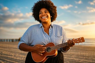 record pro ukulele tracks or guitar for your song
