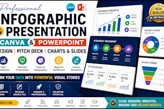 create data visualization infographic pitch deck business storytelling dashboard