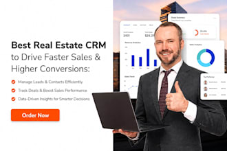 build n8n real estate CRM ai automation to drive sales and higher conversion