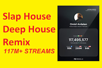 produce your slap house, deep house, piano house